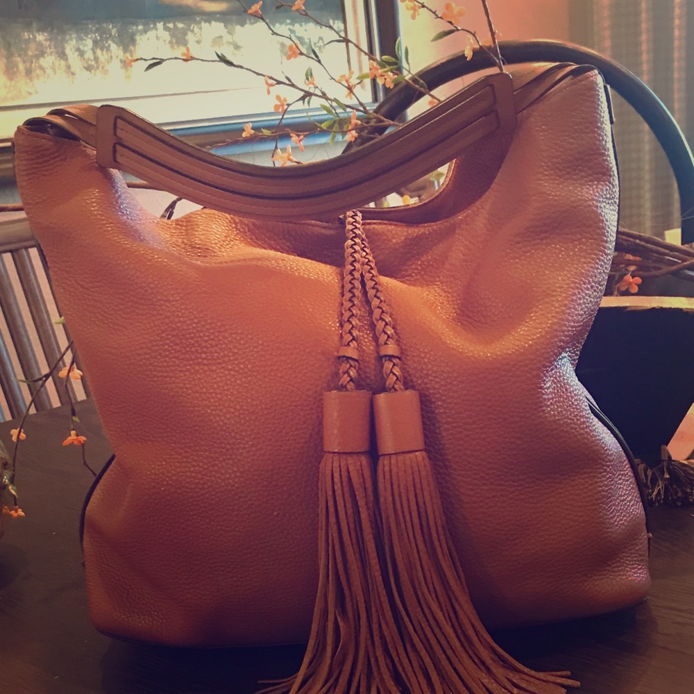 Rebecca Minkoff Pebble Leather Hobo Bag